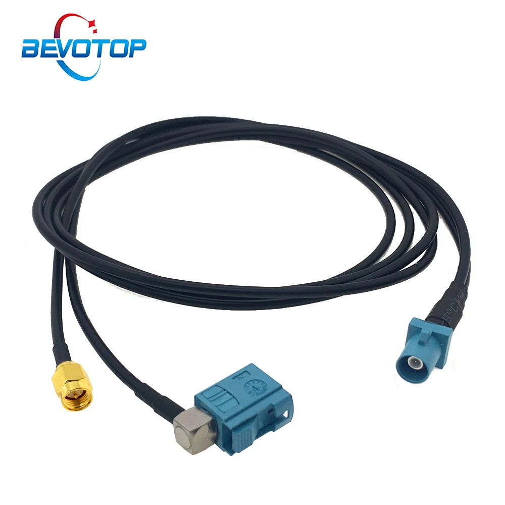 Fakra Z Male to SMB Fakra Z Female Right Angle+SMA Male RG174 Pigtail Car Navigation GPS Antenna Extension Jumper Coaxial Cable
Fakra Z Male to SMB Fakra Z Female Right Angle+SMA Male RG174 Pigtail Car Navigation GPS Antenna Extension Jumper Coaxial Cable