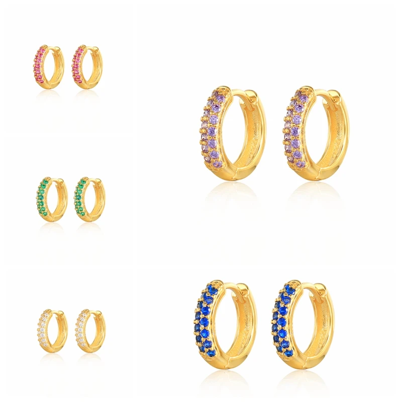 Trend Brincos Sterling Silver Huggie Pink Zircon Earrings For Women Hoop Earrings Piercing Pendientes Gifts Aros women earrings
Trend Brincos Sterling Silver Huggie Pink Zircon Earrings For Women Hoop Earrings Piercing Pendientes Gifts Aros women earrings