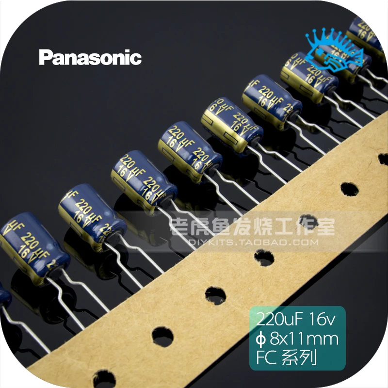 10 шт./100 шт. 16V220uF 16v FC серии Новый Панас лихорадка аудио золото электролитический конденсатор с алюминиевой крышкой, 8x11mm
10 шт./100 шт. 16V220uF 16v FC серии Новый Панас лихорадка аудио золото электролитический конденсатор с алюминиевой крышкой, 8x11mm
