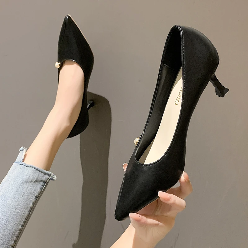 2021 Mixed Color Genuine Leather Sexy High Heels New Spring Fashion Party Pointed Toe Shallow Women Pumps
2021 Mixed Color Genuine Leather Sexy High Heels New Spring Fashion Party Pointed Toe Shallow Women Pumps