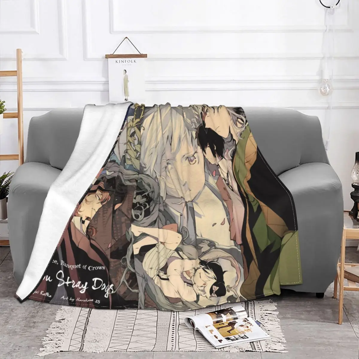 Bungou Stray Dogs Blanket Flannel Decoration Dazai Osamu Multifunction Lightweight Throw Blankets for Sofa Couch Rug Piece
Bungou Stray Dogs Blanket Flannel Decoration Dazai Osamu Multifunction Lightweight Throw Blankets for Sofa Couch Rug Piece
