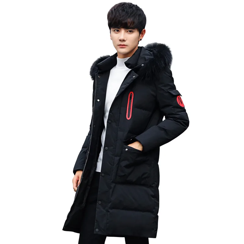 Warm Men's Warm Winter Jacket Windproof Casual Outerwear Thick Medium Long Coat Men Parka Streetwear Clothes 2019 Top Quality
Warm Men's Warm Winter Jacket Windproof Casual Outerwear Thick Medium Long Coat Men Parka Streetwear Clothes 2019 Top Quality