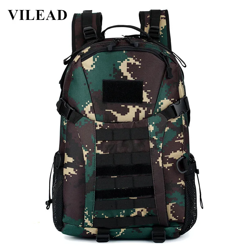 Мужской рюкзак на плечо Vilead, нейлоновый рюкзак с камуфляжным принтом, многофункциональная тактическая Сумка для кемпинга, пешего туризма, в...
Мужской рюкзак на плечо Vilead, нейлоновый рюкзак с камуфляжным принтом, многофункциональная тактическая Сумка для кемпинга, пешего туризма, в...