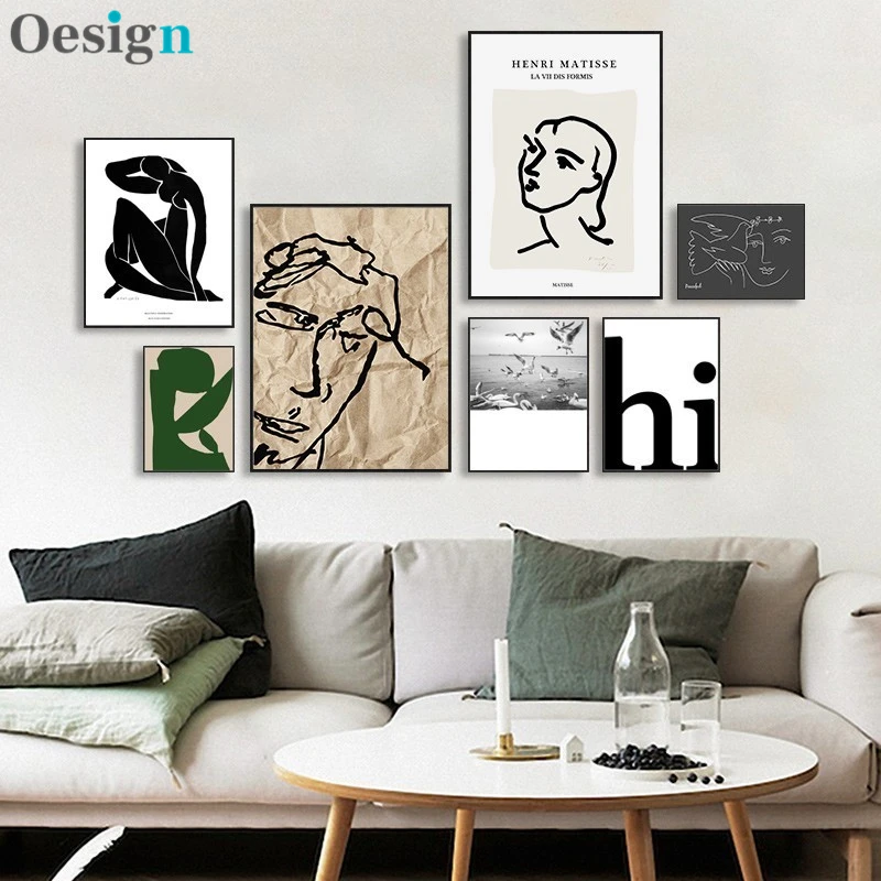 Vintage Abstract Matisse Line Figure Minimalist Europe Canvas Painting Posters Prints Wall Art Pictures Living Room Home Decor
Vintage Abstract Matisse Line Figure Minimalist Europe Canvas Painting Posters Prints Wall Art Pictures Living Room Home Decor
