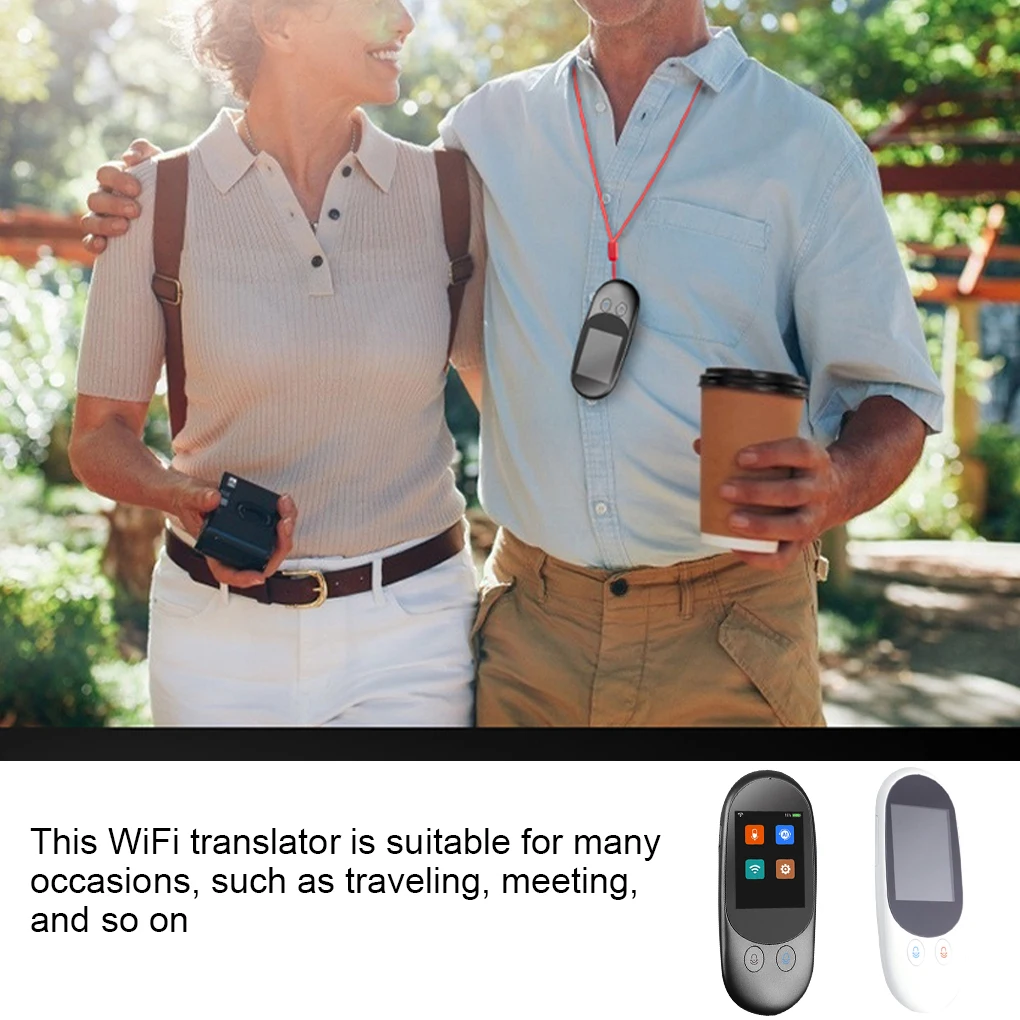 2.4inch Screen Translator Real-Time Smart Voice Photo Translator 138 Languages Translation Portable Offline Tradutor
2.4inch Screen Translator Real-Time Smart Voice Photo Translator 138 Languages Translation Portable Offline Tradutor