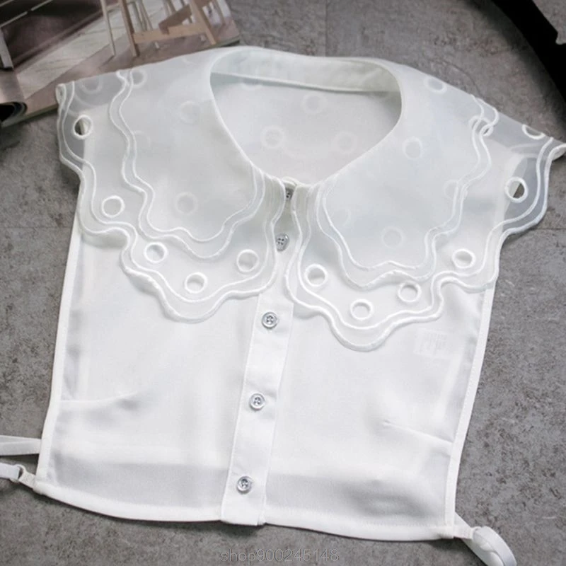 Women Lace Detachable Lapel Choker Necklace Shirt Fake False Collar Fashion Clothes Accessories O20 20 Dropshipping
Women Lace Detachable Lapel Choker Necklace Shirt Fake False Collar Fashion Clothes Accessories O20 20 Dropshipping