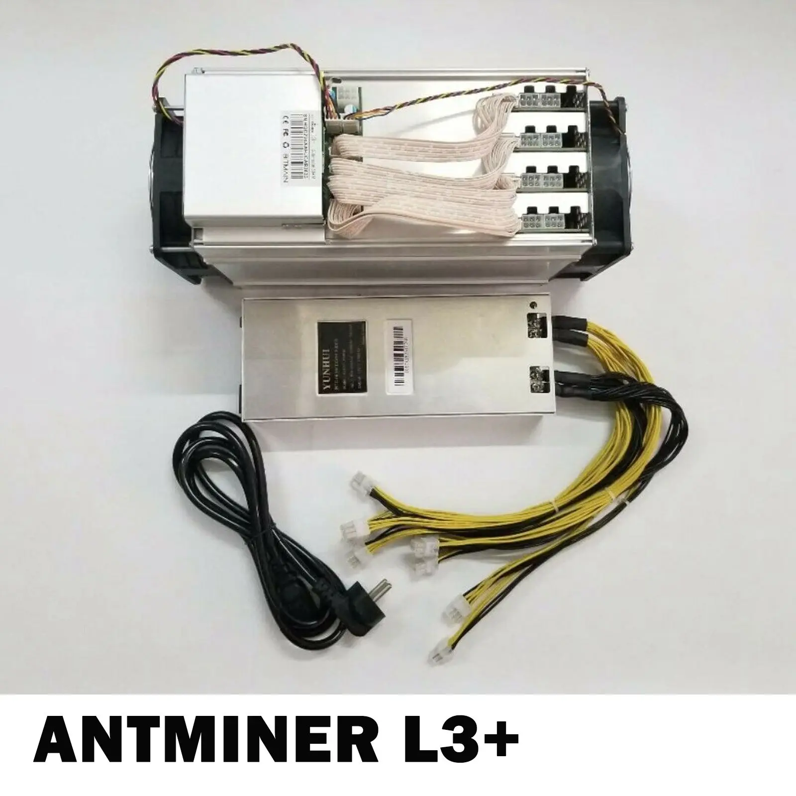 

Used Scrypt Miner ANTMINER L3+ LTC 504M With BITMAIN APW3++ 1600W PSU Litecoin Mining Miner Better Than ANTMINER L3