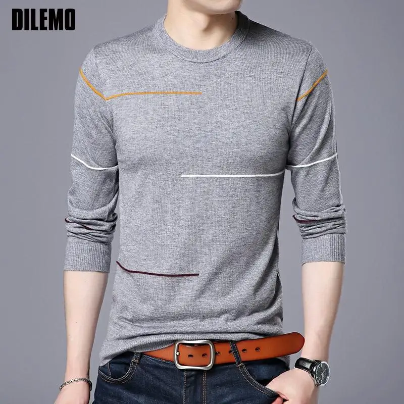 Top Quality New Brand Knit Pullover Fashion Plain Striped Sweater Mens Oneck Autum Winter Woolen Casual Jumper Men Clothing
Top Quality New Brand Knit Pullover Fashion Plain Striped Sweater Mens Oneck Autum Winter Woolen Casual Jumper Men Clothing
