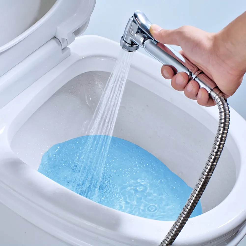 Handheld Toilet Bathroom Bidet Sprayer Shower Head Water Nozzle Spray Sprinkler Toilet Faucet Sprayer Self Cleaning Shower Head
Handheld Toilet Bathroom Bidet Sprayer Shower Head Water Nozzle Spray Sprinkler Toilet Faucet Sprayer Self Cleaning Shower Head