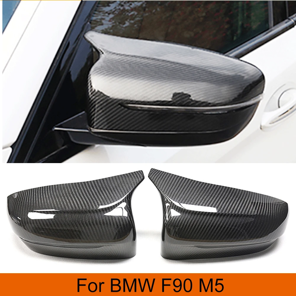 Carbon Fiber Car Rear View Side Mirror Cover Cap for BMW F90 M5 Sedan 4 Door 2018 2019 LHD Mirror Cover Shell
Carbon Fiber Car Rear View Side Mirror Cover Cap for BMW F90 M5 Sedan 4 Door 2018 2019 LHD Mirror Cover Shell