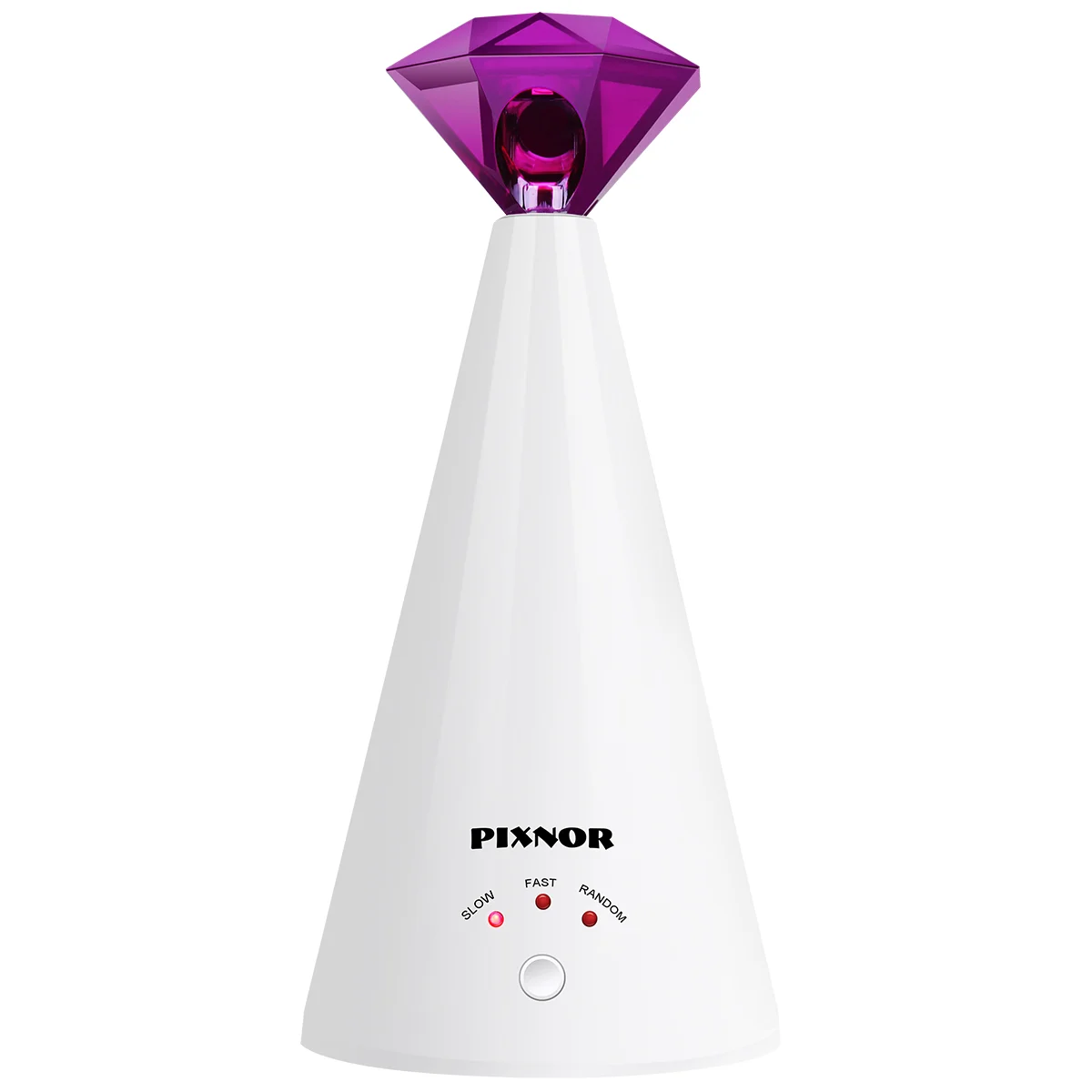 Diamond Cat Electric Pet Diamond Shaped Interactive Cat Adjustable 3 Speeds Pet Pointer (Purple)
Diamond Cat Electric Pet Diamond Shaped Interactive Cat Adjustable 3 Speeds Pet Pointer (Purple)