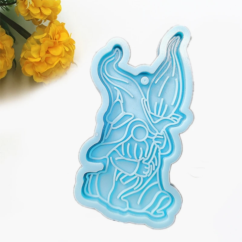 Dwarf Keychain Epoxy Resin Mold Hanging Pendant Silicone Mould DIY Crafts Jewelry Necklace Casting Tool
Dwarf Keychain Epoxy Resin Mold Hanging Pendant Silicone Mould DIY Crafts Jewelry Necklace Casting Tool