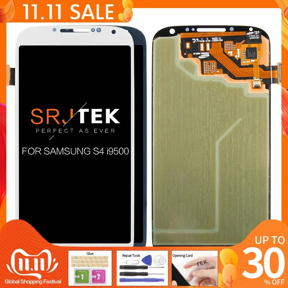 Оригинальный 5 0 ''Super AMOLED LCD для SAMSUNG Galaxy S4 ЖК-дисплей GT-i9505 i9500 i9505 i9506 i9515 i337