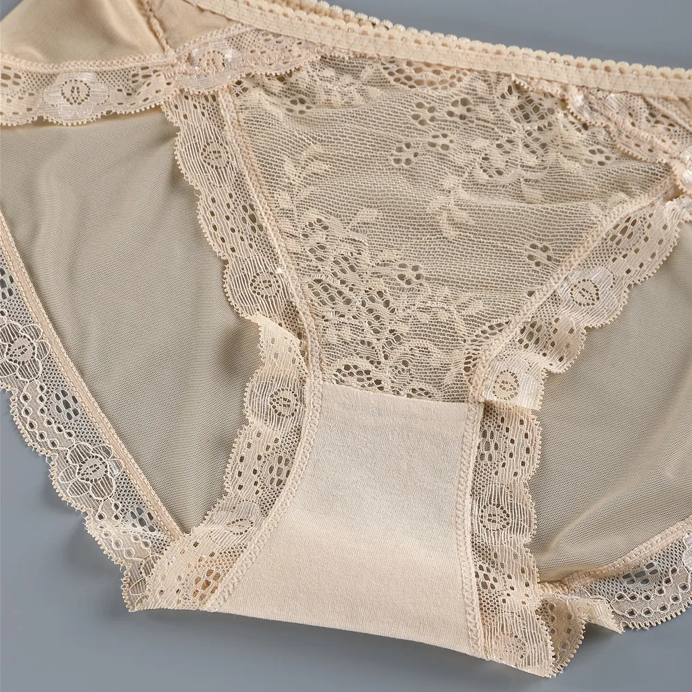 3Pcs Sexy Panties Women Lace Low-Rise Solid Sexy Briefs Female Underwear Temptation Lingerie Ladies Transparent Panties Intimate
3Pcs Sexy Panties Women Lace Low-Rise Solid Sexy Briefs Female Underwear Temptation Lingerie Ladies Transparent Panties Intimate