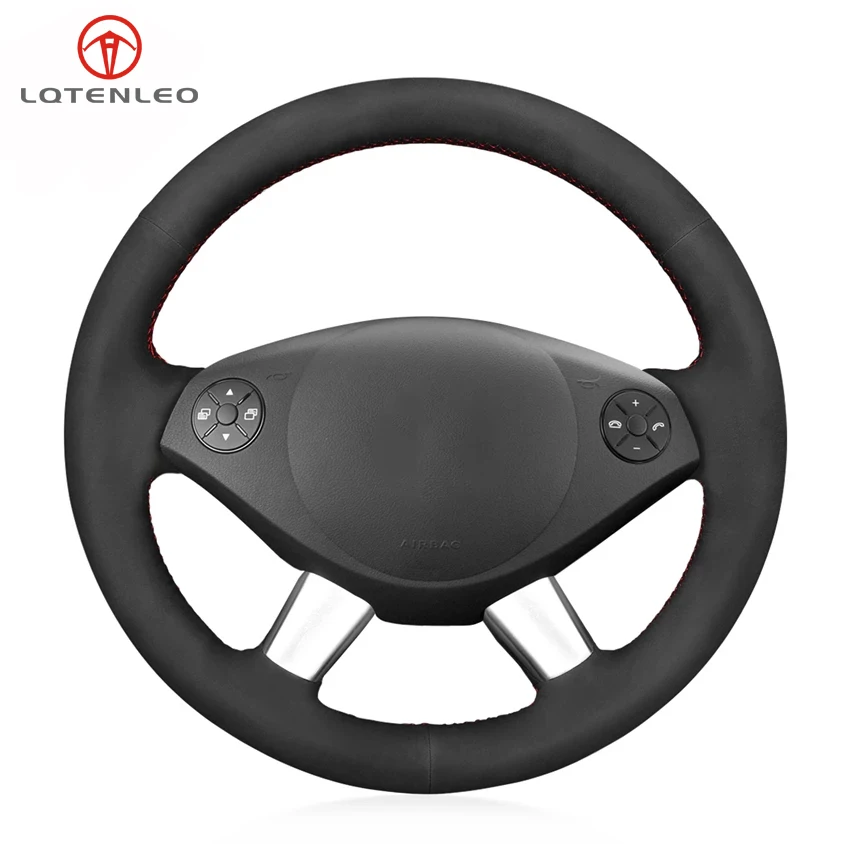 LQTENLEO Black Suede Hand Sew Car Steering Wheel Cover For Mercedes Benz W639 Viano 2010-2015 Vito 2010-2015 Valente 2012-2015
LQTENLEO Black Suede Hand Sew Car Steering Wheel Cover For Mercedes Benz W639 Viano 2010-2015 Vito 2010-2015 Valente 2012-2015
