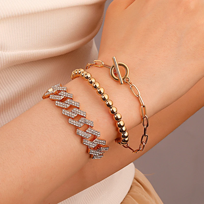 New Hot Sale Fashion Personality Hip Hop Punk Bracelet Set Simple Retro Geometric Snake Bone Chain Ladies Bracelet
New Hot Sale Fashion Personality Hip Hop Punk Bracelet Set Simple Retro Geometric Snake Bone Chain Ladies Bracelet