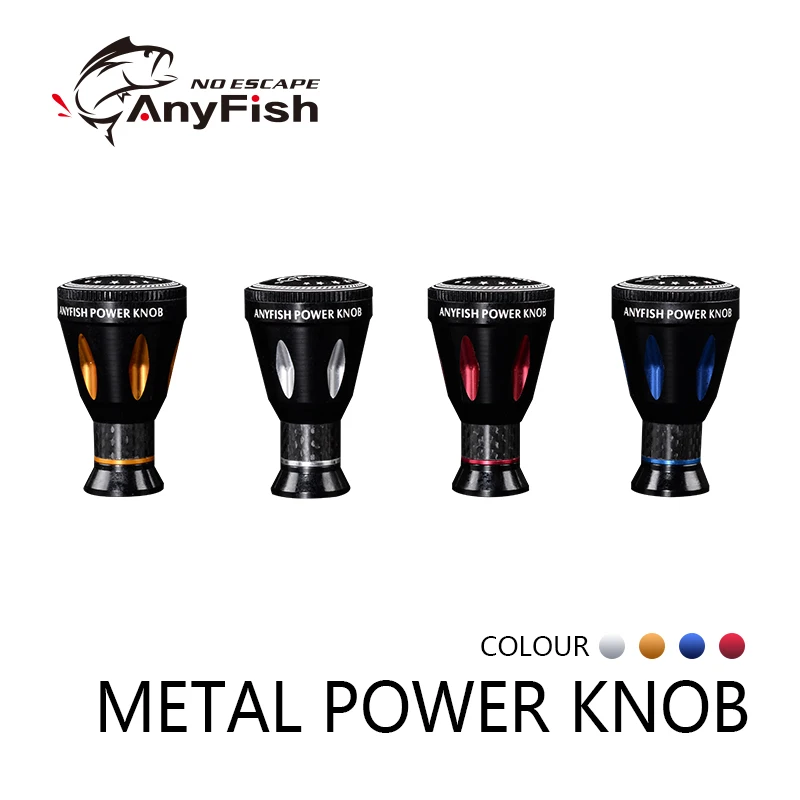 ANYFISH METAL POWER KNOB For Shimano Daiwa Reel Handle Baitcasting Fishing Reel Spinning Reels Tackle Tools Left Right Hand
ANYFISH METAL POWER KNOB For Shimano Daiwa Reel Handle Baitcasting Fishing Reel Spinning Reels Tackle Tools Left Right Hand
