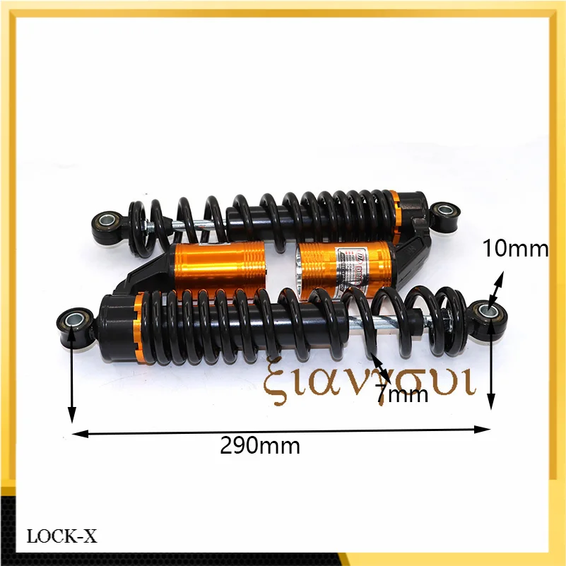290mm Rear Dampingfor Rear Shock Absorber With Decorative Airbag for Citycoco Modified Accessories parts
290mm Rear Dampingfor Rear Shock Absorber With Decorative Airbag for Citycoco Modified Accessories parts