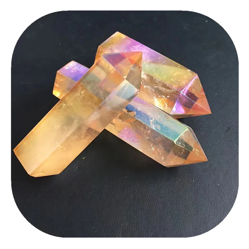 Новое поступление, полированные башни из драгоценных камней Orange Aura Crystal Wand Point для украшения дома
Новое поступление, полированные башни из драгоценных камней Orange Aura Crystal Wand Point для украшения дома