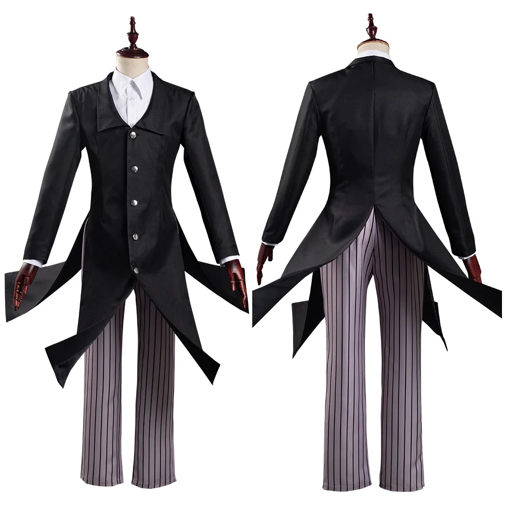 Anime Demon Slayer Cosplay Kimetsu no Yaiba Enmu Cosplay Costume Black Uniform Suit Halloween Carnival Outfits
Anime Demon Slayer Cosplay Kimetsu no Yaiba Enmu Cosplay Costume Black Uniform Suit Halloween Carnival Outfits