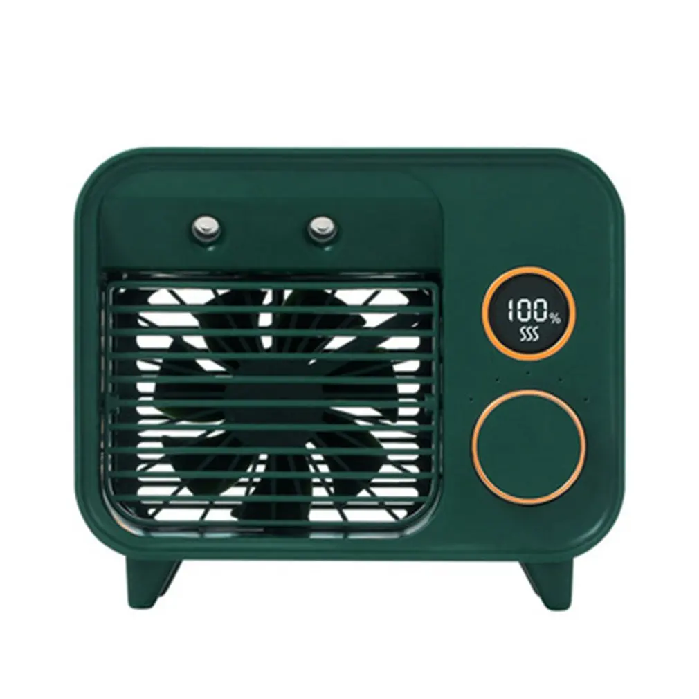 Fan Portable Air Conditioner Air Cooler LED Light 5-Speed Mini Cooling Fan Desktop Humidifier Mist Fan Gift
Fan Portable Air Conditioner Air Cooler LED Light 5-Speed Mini Cooling Fan Desktop Humidifier Mist Fan Gift