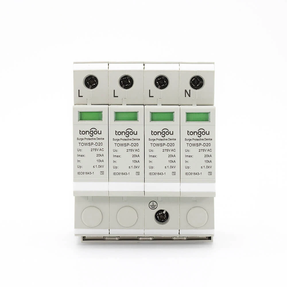 AC SPD Din rail 4P 30KA~60KA 275V House holde Surge Protector Protective Low-voltage Arrester Device
AC SPD Din rail 4P 30KA~60KA 275V House holde Surge Protector Protective Low-voltage Arrester Device