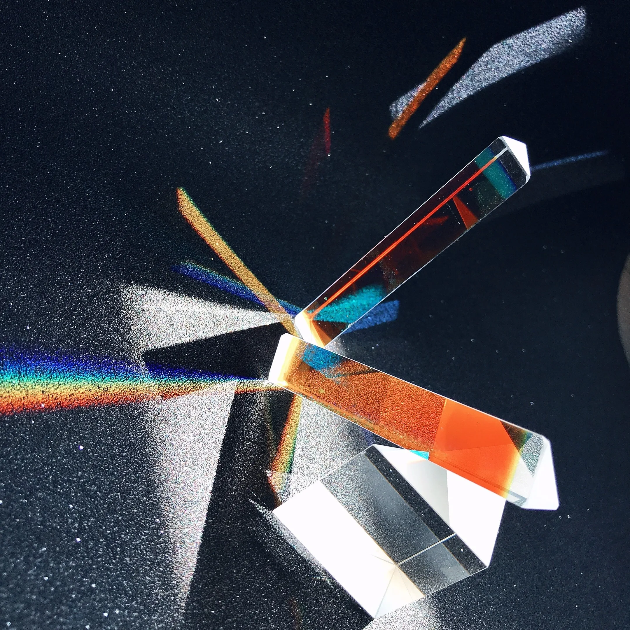 Triangular Prism 15X15X90MM Optical Experiment Equipment Seven Color Sunshine See Rainbow Size Photo Photography Prism
Triangular Prism 15X15X90MM Optical Experiment Equipment Seven Color Sunshine See Rainbow Size Photo Photography Prism
