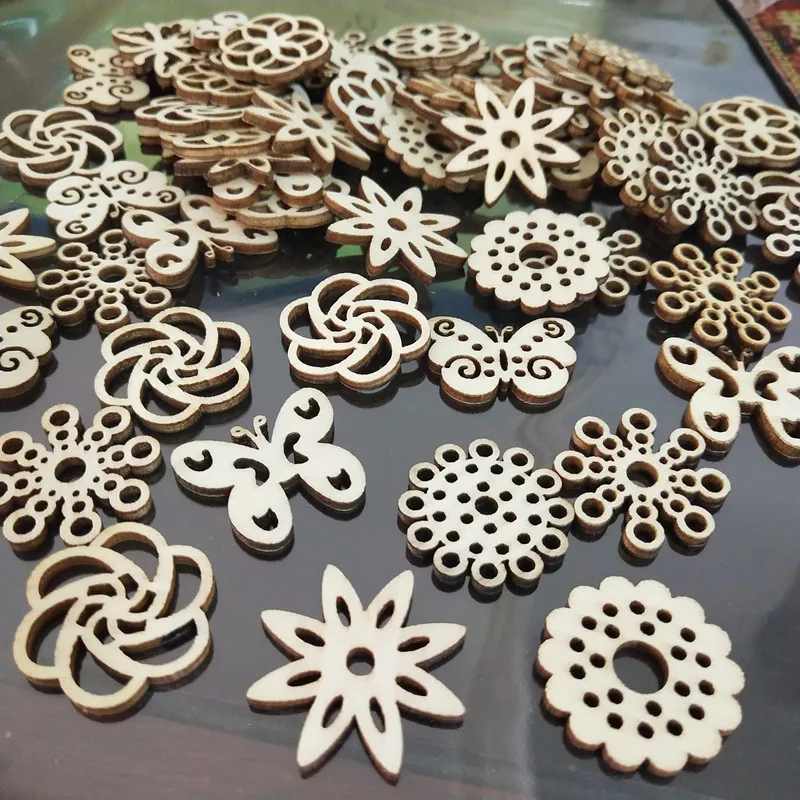 50pcs Wood Discs Slices Flower Shape Unfinished Wooden Cutouts Craft for DIY Wedding Christmas Decoration
50pcs Wood Discs Slices Flower Shape Unfinished Wooden Cutouts Craft for DIY Wedding Christmas Decoration