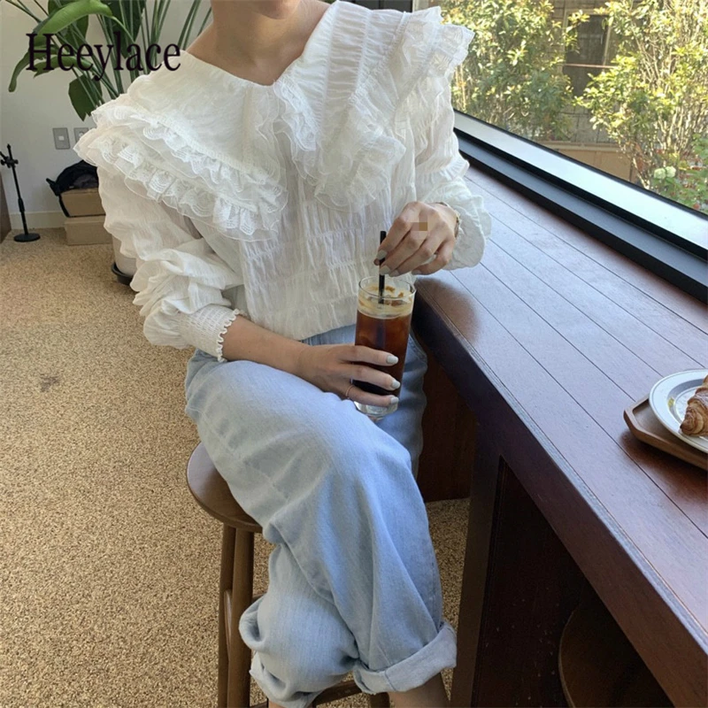 Turn-down Collar Solid Color Women Blouse Loose Lantern Sleeve Femme Shirt 2020 Simple Fashionable Chic Casual Blusas
Turn-down Collar Solid Color Women Blouse Loose Lantern Sleeve Femme Shirt 2020 Simple Fashionable Chic Casual Blusas