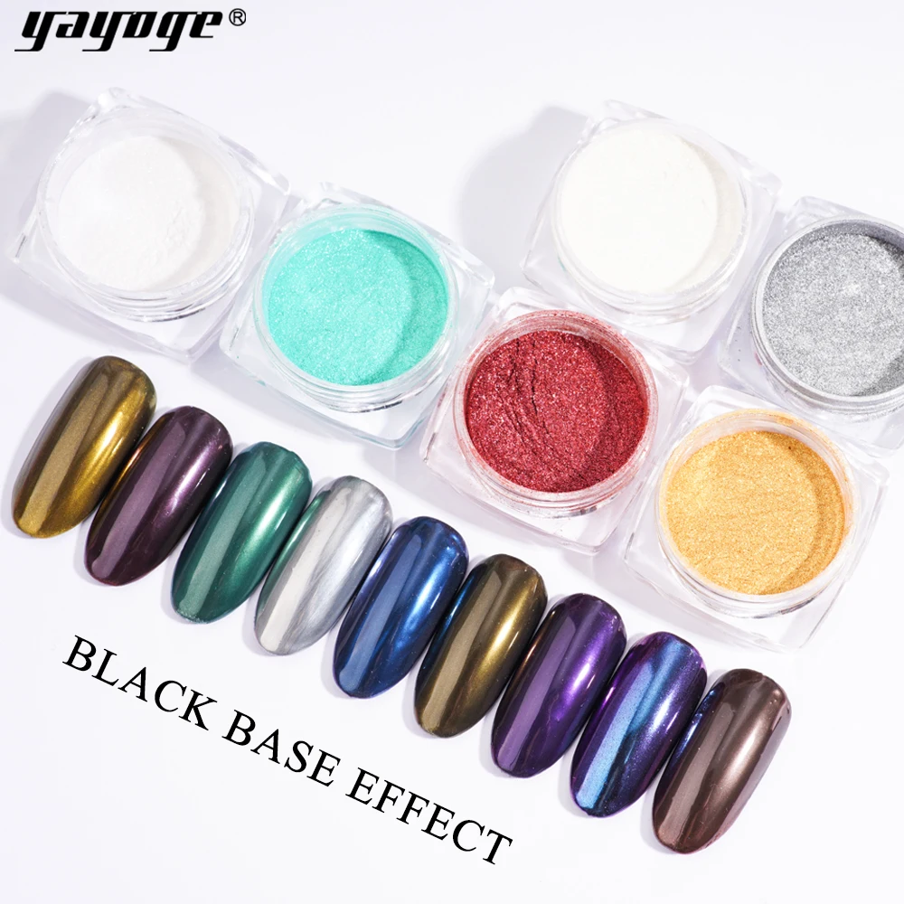 Yayoge Mirror Nail Glitters Powder Flakes Nail Aluminum Sequins 2g DIY Nail Art Decoration Pigment Manicure Nail Powder
Yayoge Mirror Nail Glitters Powder Flakes Nail Aluminum Sequins 2g DIY Nail Art Decoration Pigment Manicure Nail Powder