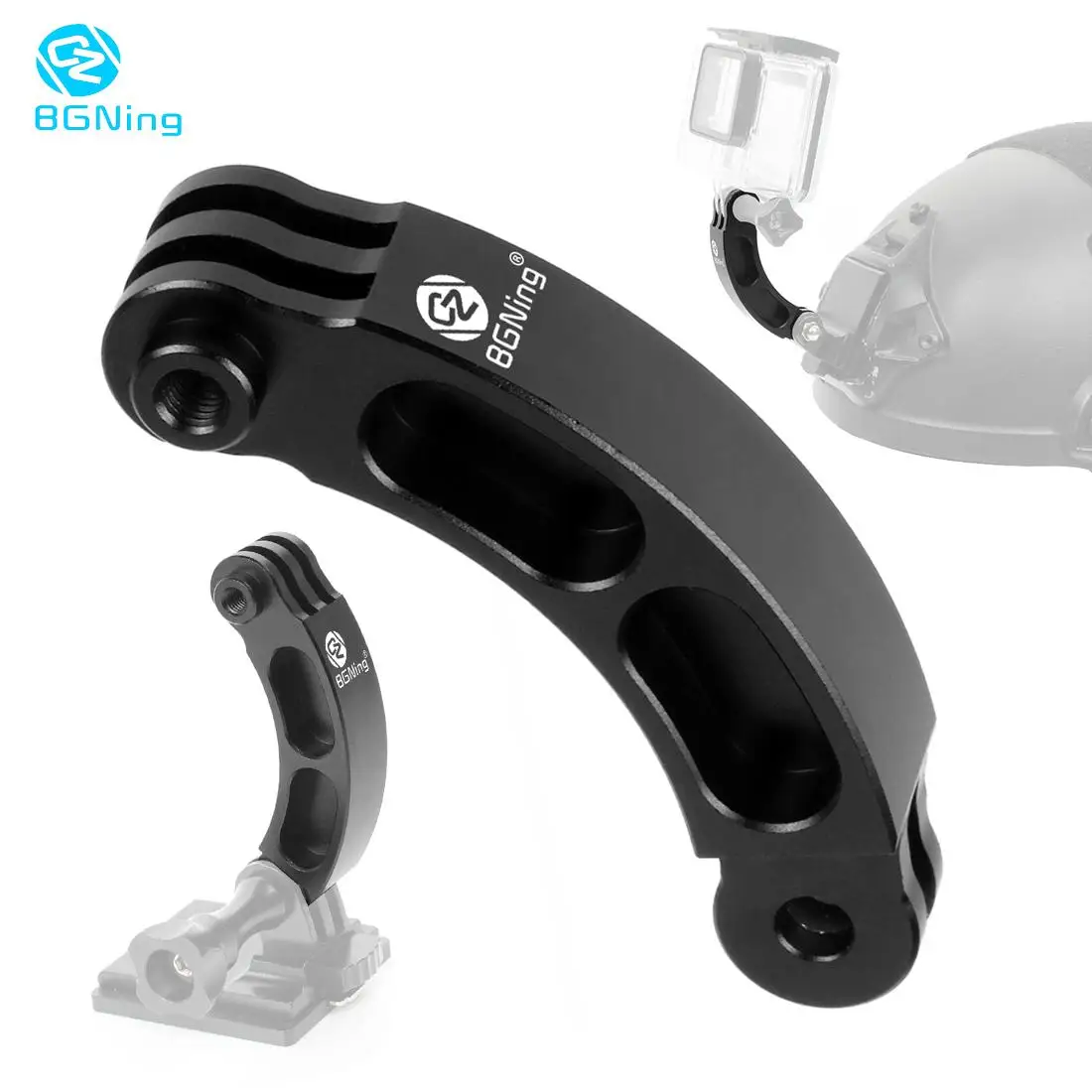 BGNing Aluminum Alloy Helmet Extension Arm Mount Self Photo Mount for GoPro 11 10 9 8 7 6 for XiaoYi Action Camera Accessories
BGNing Aluminum Alloy Helmet Extension Arm Mount Self Photo Mount for GoPro 11 10 9 8 7 6 for XiaoYi Action Camera Accessories