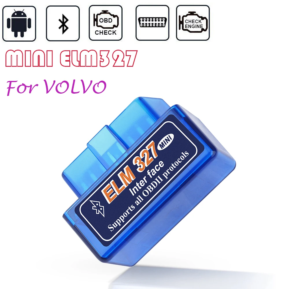 For Volvo XC90 XC60 XC40 XC70 S80 S70 S60 S90 V40 V60 V90 T6 T4 T5 Volvo Android Bluetooth ELM327 OBD2 Scanner Diagnostic Tools
For Volvo XC90 XC60 XC40 XC70 S80 S70 S60 S90 V40 V60 V90 T6 T4 T5 Volvo Android Bluetooth ELM327 OBD2 Scanner Diagnostic Tools