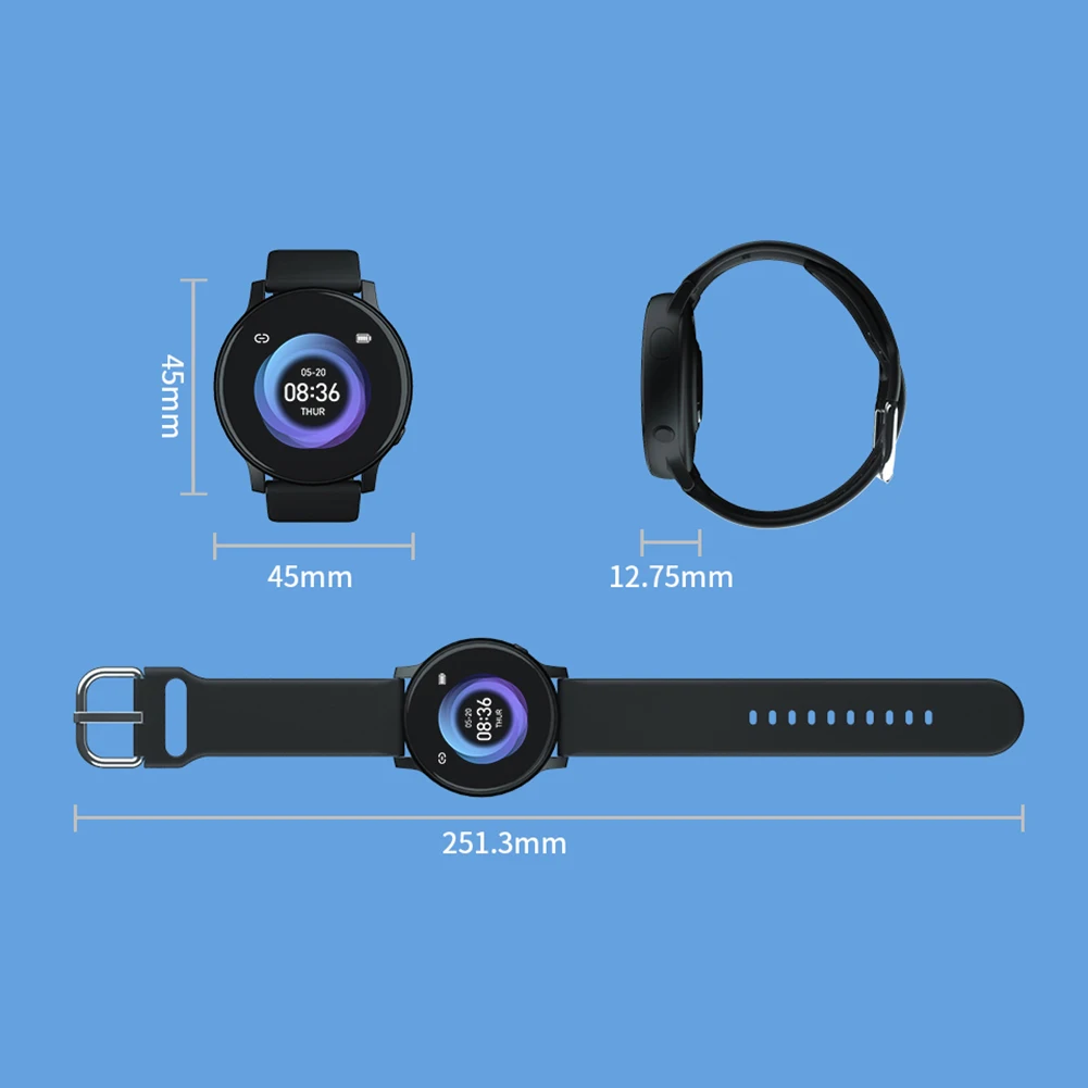 Smartwatch Multifunctional Waterproof Dustproof Smart Watch Call Information Reminder Heart Rate Blood Pressure Monitoring Watch
Smartwatch Multifunctional Waterproof Dustproof Smart Watch Call Information Reminder Heart Rate Blood Pressure Monitoring Watch