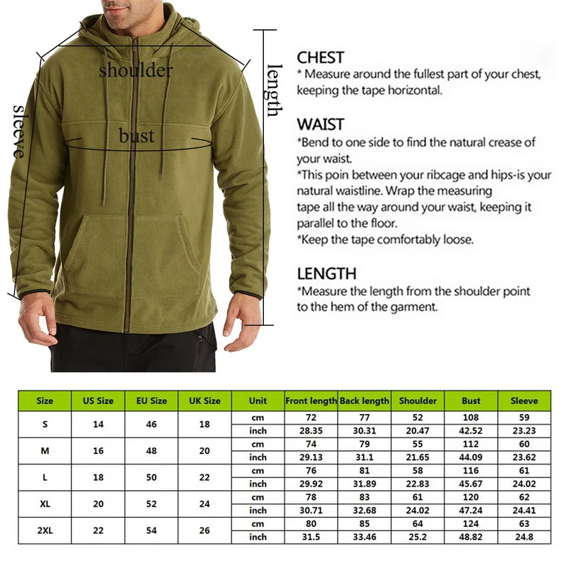 Warm Fleece Jackets Men Outdoor Stand Collar Zipper Hooded Coats Male New Solid Color Windproof Tactical Combat Jacket
Warm Fleece Jackets Men Outdoor Stand Collar Zipper Hooded Coats Male New Solid Color Windproof Tactical Combat Jacket