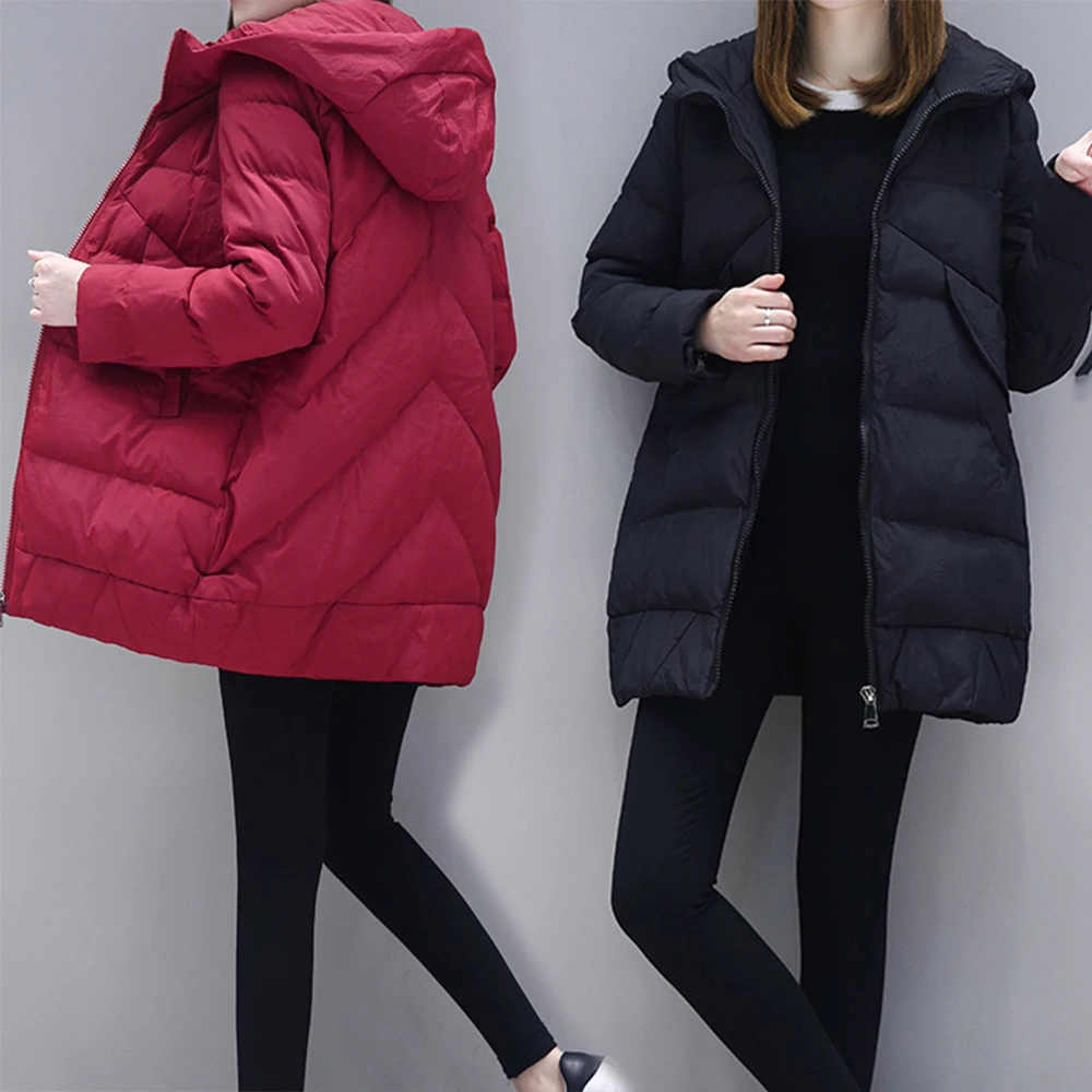 Nice New Fashion Winter Jackets And Coat Down Cotton Jacket Hooded Cotton Fur Collar Coat Women Warm Outwear Plus Size
Nice New Fashion Winter Jackets And Coat Down Cotton Jacket Hooded Cotton Fur Collar Coat Women Warm Outwear Plus Size