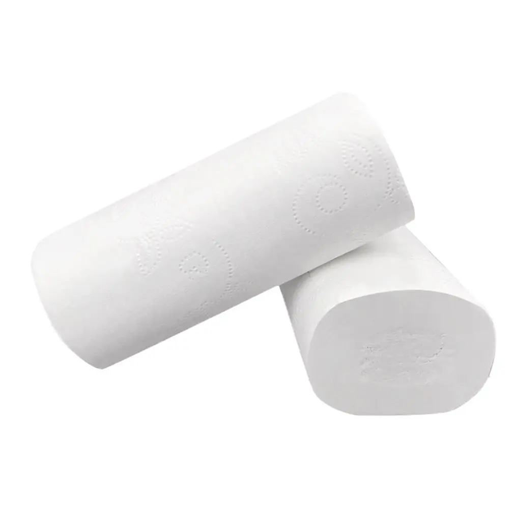 6 PCS Household Toilet paper Wood Pulp Affordable Roll paper Tissue Roll Paper Coreless Toilet Paper
6 PCS Household Toilet paper Wood Pulp Affordable Roll paper Tissue Roll Paper Coreless Toilet Paper