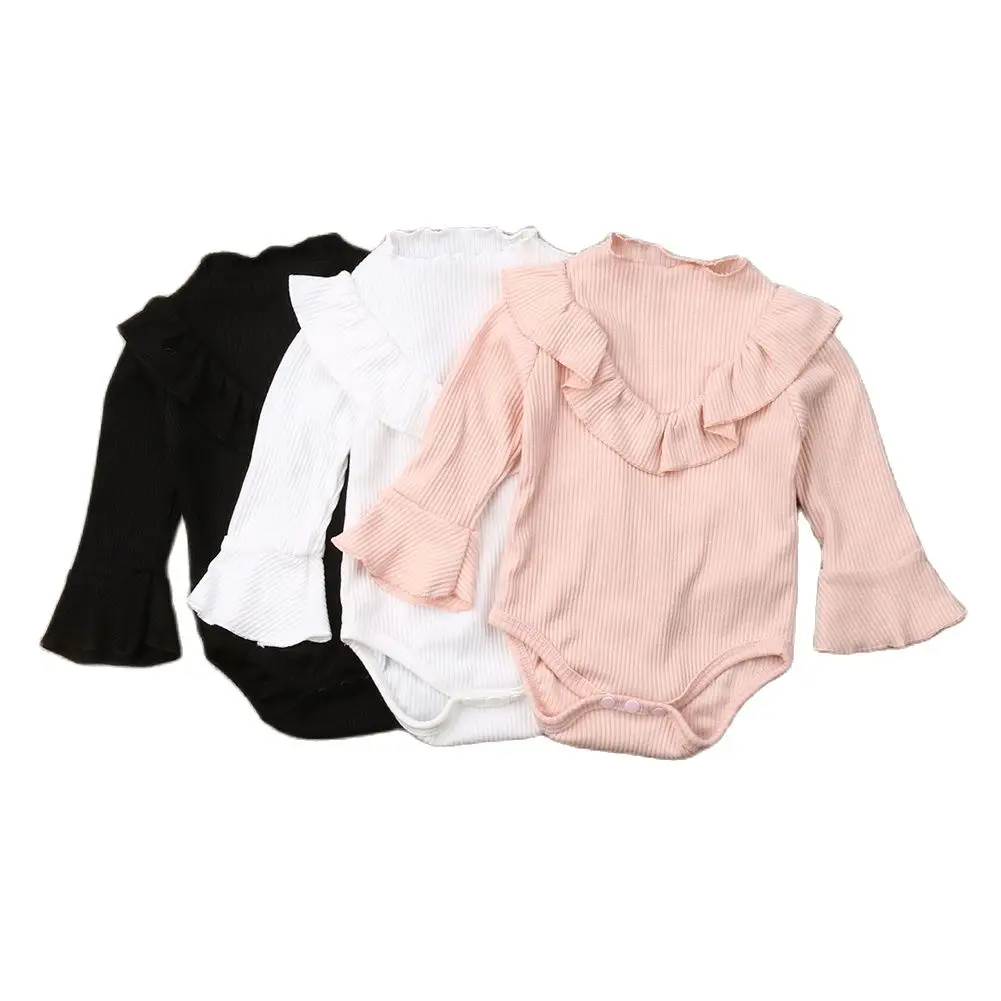 Baby Girls Spring Autumn Clothing Newborn Baby Boy Girl Ribbed Jumpsuit Bodysuit Flare Long Sleeve Clothes Solid Outfits 0-18M
Baby Girls Spring Autumn Clothing Newborn Baby Boy Girl Ribbed Jumpsuit Bodysuit Flare Long Sleeve Clothes Solid Outfits 0-18M