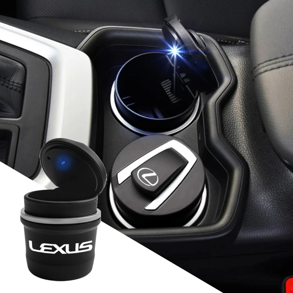 Car Detachable Trash Can Cigarette Coin Storage Cup Holder LED Cigar Smokeless Ashtray For Lexus RX300 RX330 RX350 IS250 IS200
Car Detachable Trash Can Cigarette Coin Storage Cup Holder LED Cigar Smokeless Ashtray For Lexus RX300 RX330 RX350 IS250 IS200