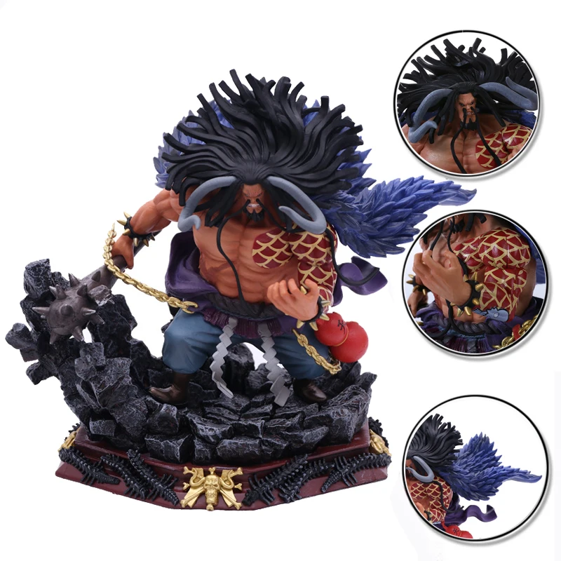 Kaido Quatro Four Emperors Sittingg Ver. Luffy Fighter PVC Action Figures Luffy Zoro Sanji Collectibles Model 19cm
Kaido Quatro Four Emperors Sittingg Ver. Luffy Fighter PVC Action Figures Luffy Zoro Sanji Collectibles Model 19cm