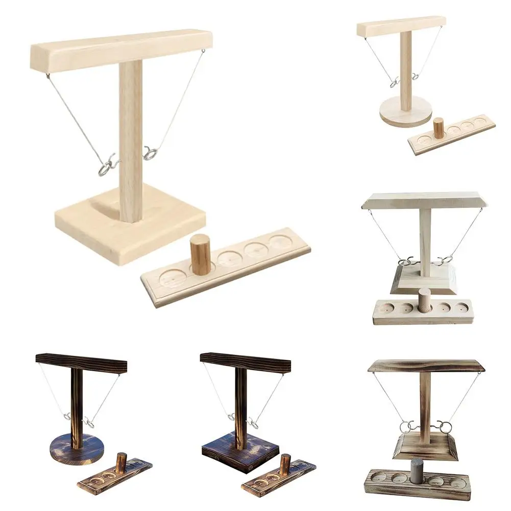 Ring Toss Game Toy Modern Simple Wooden Hook Game Set Interactive Game For Family Party Game Toy Educational Kids Adult Toys
Ring Toss Game Toy Modern Simple Wooden Hook Game Set Interactive Game For Family Party Game Toy Educational Kids Adult Toys