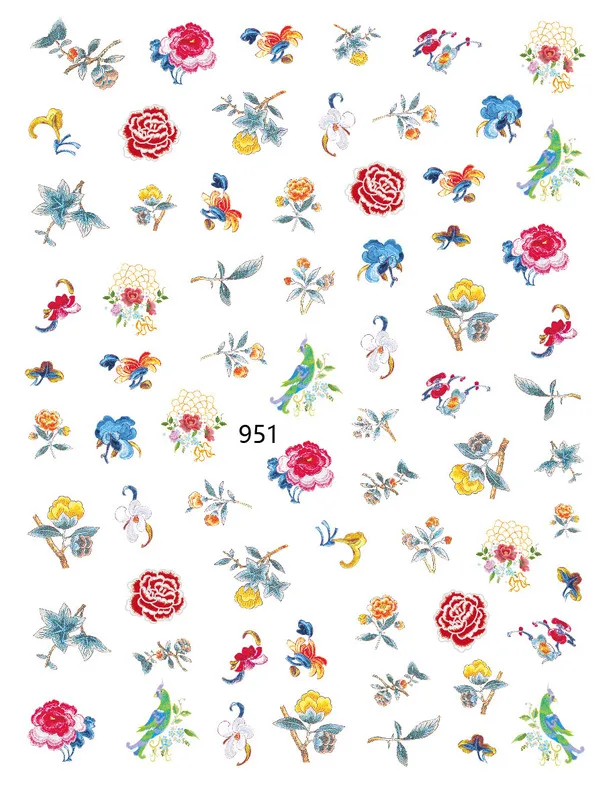 Cross border hot ins flower rose 3D waterproof nail stick tiger bee animal manicure sticker nail art stickers
Cross border hot ins flower rose 3D waterproof nail stick tiger bee animal manicure sticker nail art stickers