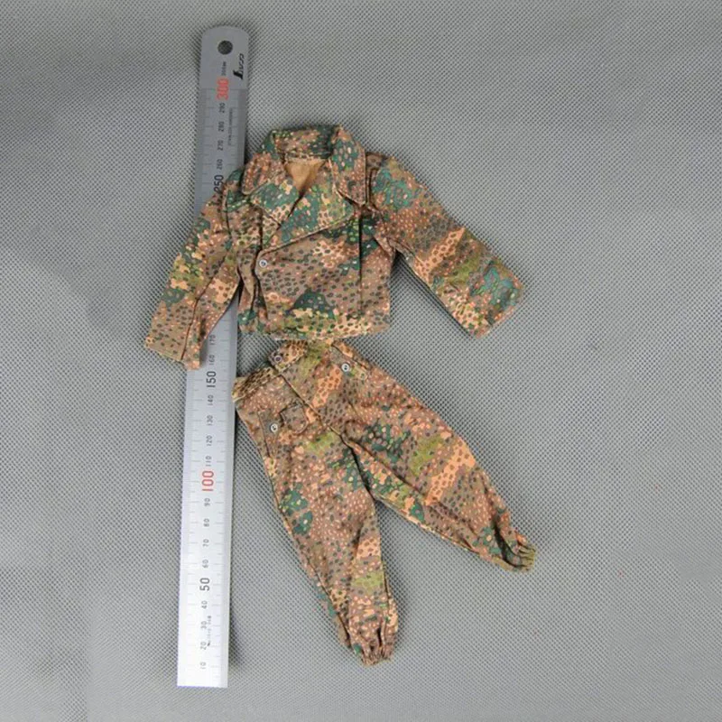 1/6 Soldier Action Figure Uniform German Military Uniform WWII Pea Cam Combat Coat Jacket Pants Set for 12 inch Action Figure
1/6 Soldier Action Figure Uniform German Military Uniform WWII Pea Cam Combat Coat Jacket Pants Set for 12 inch Action Figure