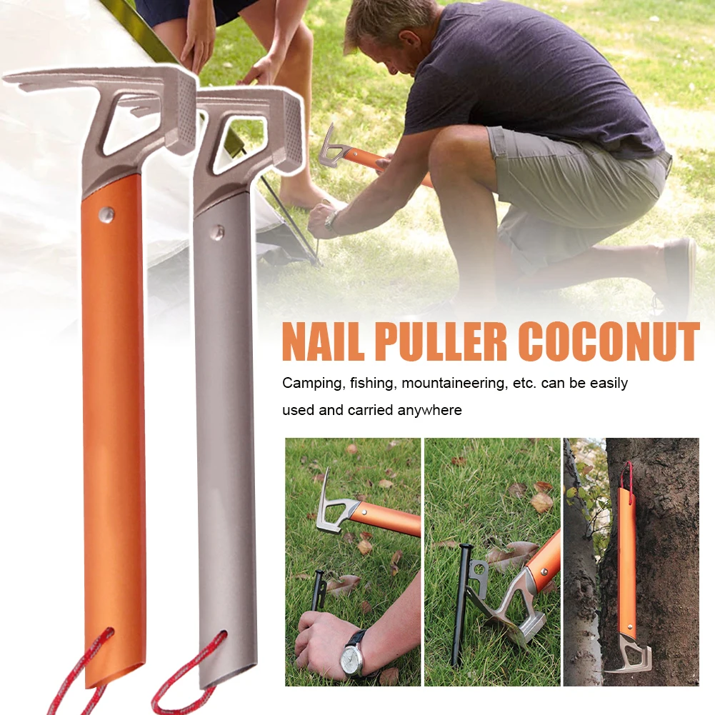 Stainless Steel Tent Hammer Tent Stakes Mallet Hammer Tent Accessories for Outdoor Camping Mountaineering Climbing tent hammer
Stainless Steel Tent Hammer Tent Stakes Mallet Hammer Tent Accessories for Outdoor Camping Mountaineering Climbing tent hammer