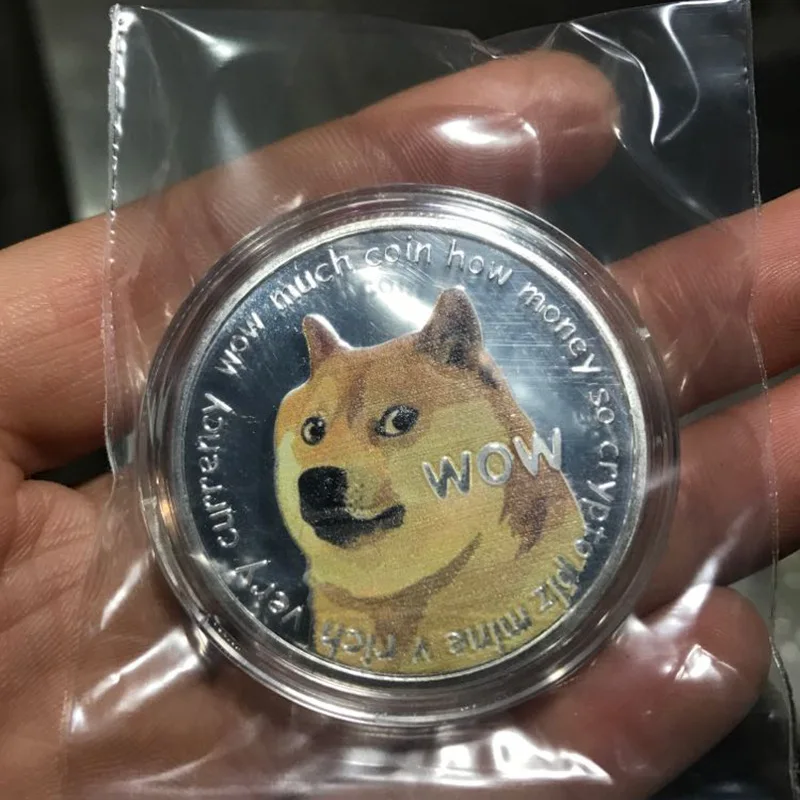 20pcs gold and silver Doge coin commemorative coin cute dog pattern dog year collection coin souvenir wholesale
20pcs gold and silver Doge coin commemorative coin cute dog pattern dog year collection coin souvenir wholesale