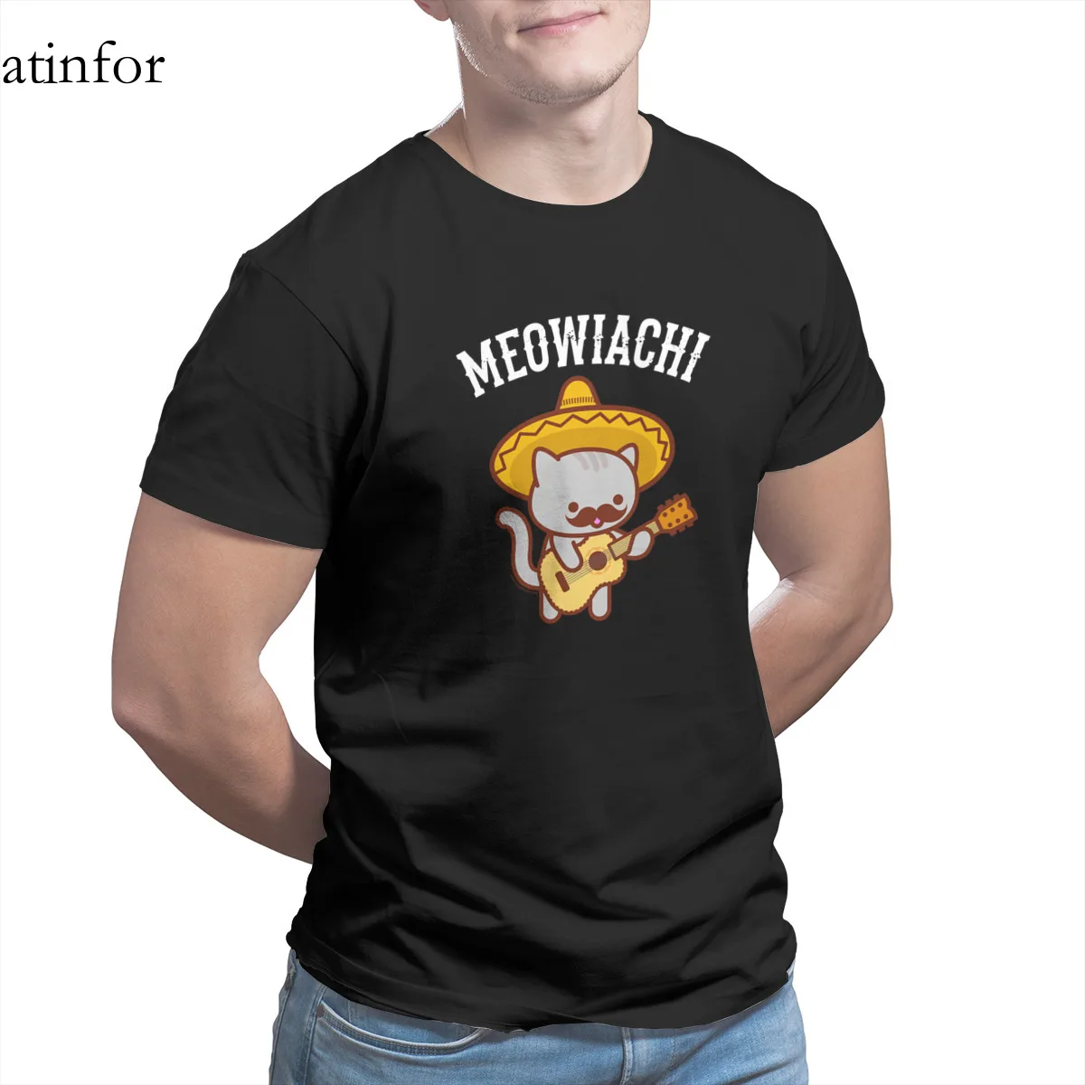 MEOWIACHI Cat T-Shirt Essentials 100% Cotton Black Couples Matching Tops Tees 16288
MEOWIACHI Cat T-Shirt Essentials 100% Cotton Black Couples Matching Tops Tees 16288