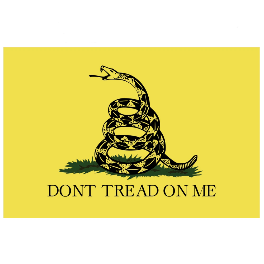 Don't Tread on Me Gadsden Flag Vinyl Sticker Car Truck Window Decal USA Gun 2nd Stickers Styling Cover Scratches Accessories
Don't Tread on Me Gadsden Flag Vinyl Sticker Car Truck Window Decal USA Gun 2nd Stickers Styling Cover Scratches Accessories
