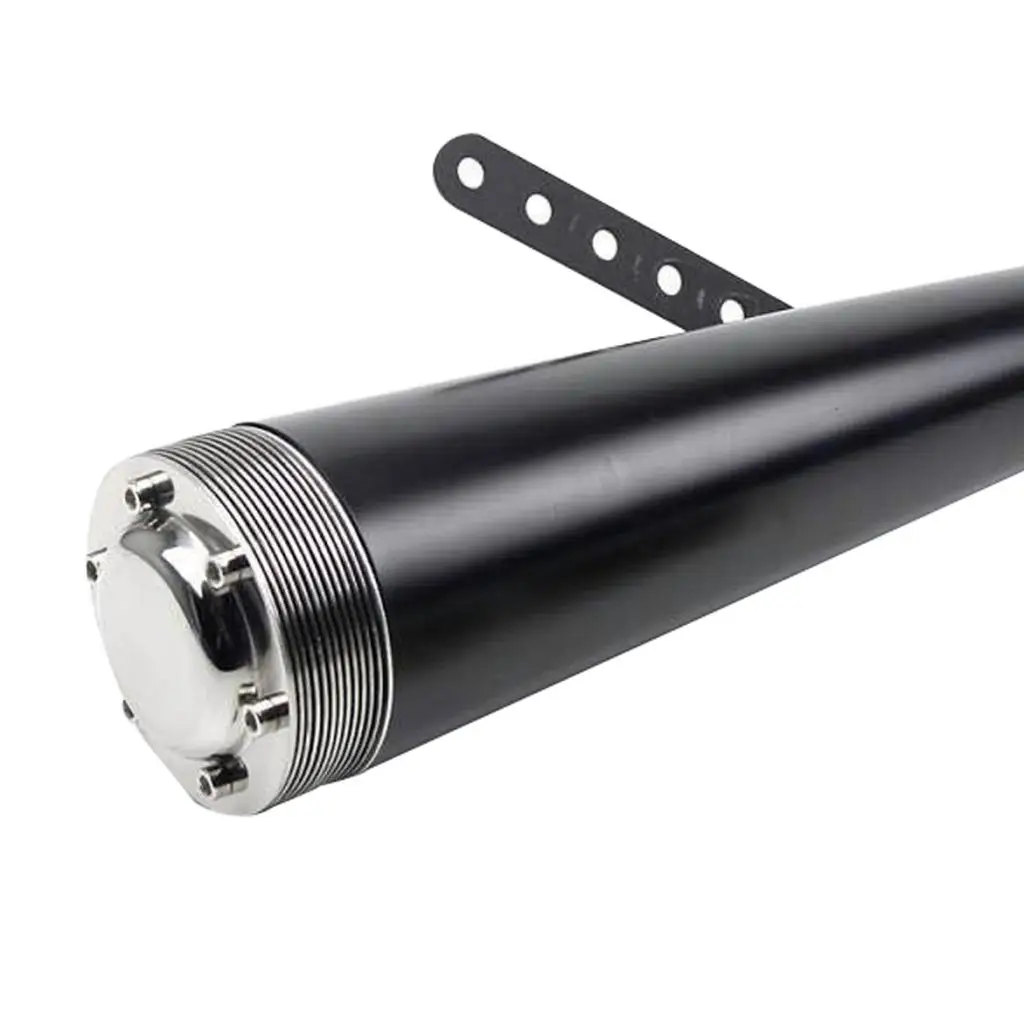Black Motorcycle Muffler Exhaust Pipe 430mm 45mm Dia. Stainless Steel Heavy Duty
Black Motorcycle Muffler Exhaust Pipe 430mm 45mm Dia. Stainless Steel Heavy Duty