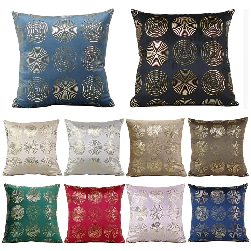 Fuwatacchi Gold Foli Circle Cushion Cover Velvet Fabric Throw Pillows Covers Decorative Pillow Cases For Home Sofa Decor 45X45cm
Fuwatacchi Gold Foli Circle Cushion Cover Velvet Fabric Throw Pillows Covers Decorative Pillow Cases For Home Sofa Decor 45X45cm