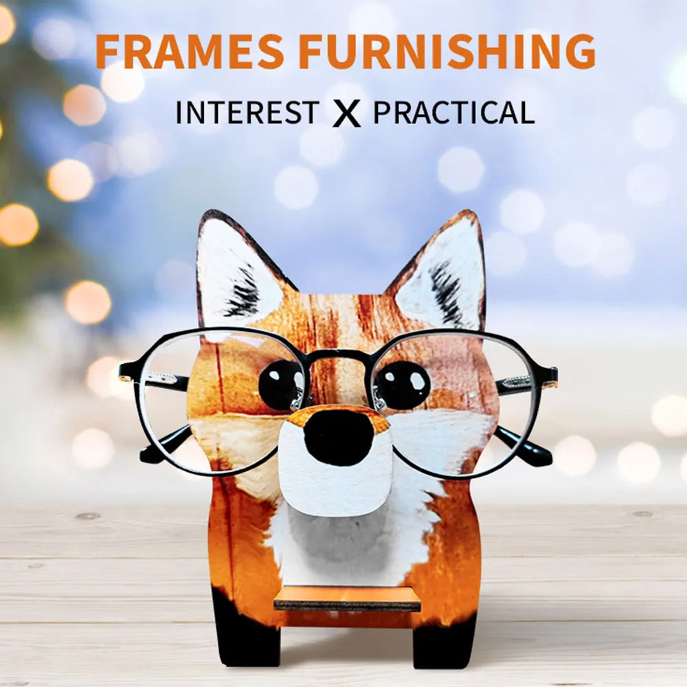 Glasses Holder Wooden Animal Glasses Holder Cute Spectacle Organizer Ornaments Display for Home Office Desk Decorations Newest
Glasses Holder Wooden Animal Glasses Holder Cute Spectacle Organizer Ornaments Display for Home Office Desk Decorations Newest