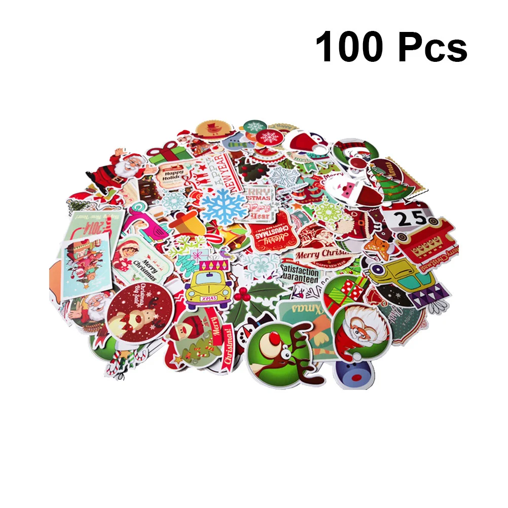 100 Pcs Suitcase Graffiti Sticker Christmas Elements Pattern Waterproof Sticker DIY Craft Decals for Home Smooth Surface
100 Pcs Suitcase Graffiti Sticker Christmas Elements Pattern Waterproof Sticker DIY Craft Decals for Home Smooth Surface